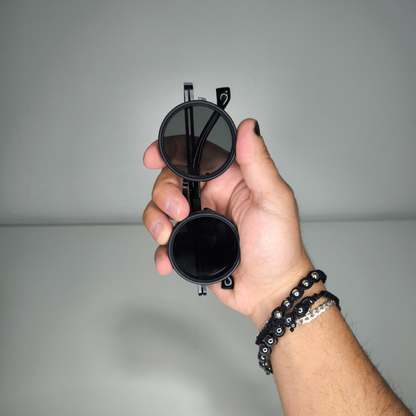 Gafas Retro de Polarización Ajustable